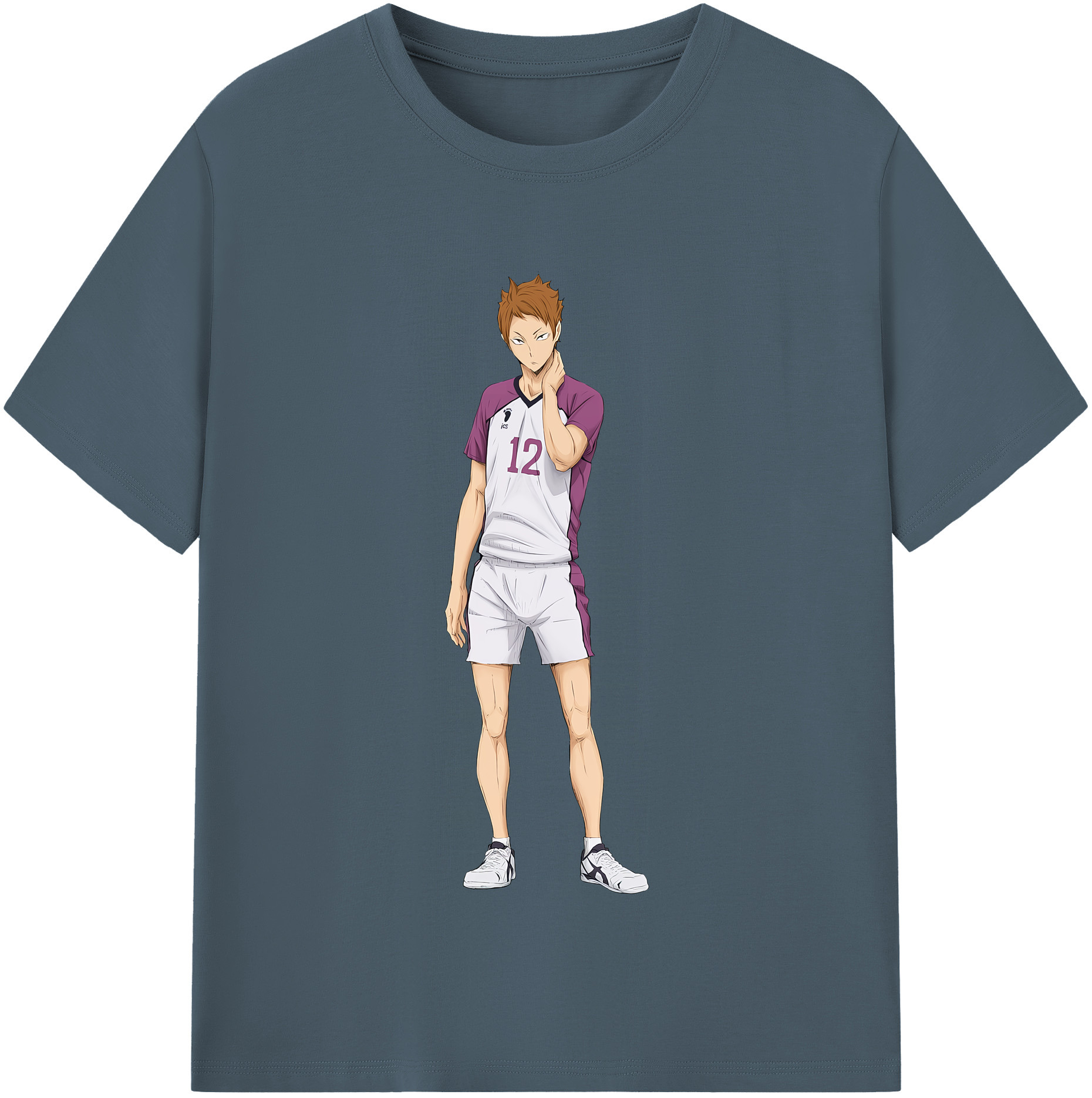 （画像用） ハイキュー!! Haikyu!! 綿100％半袖Tシャツ（フロントプリント）
